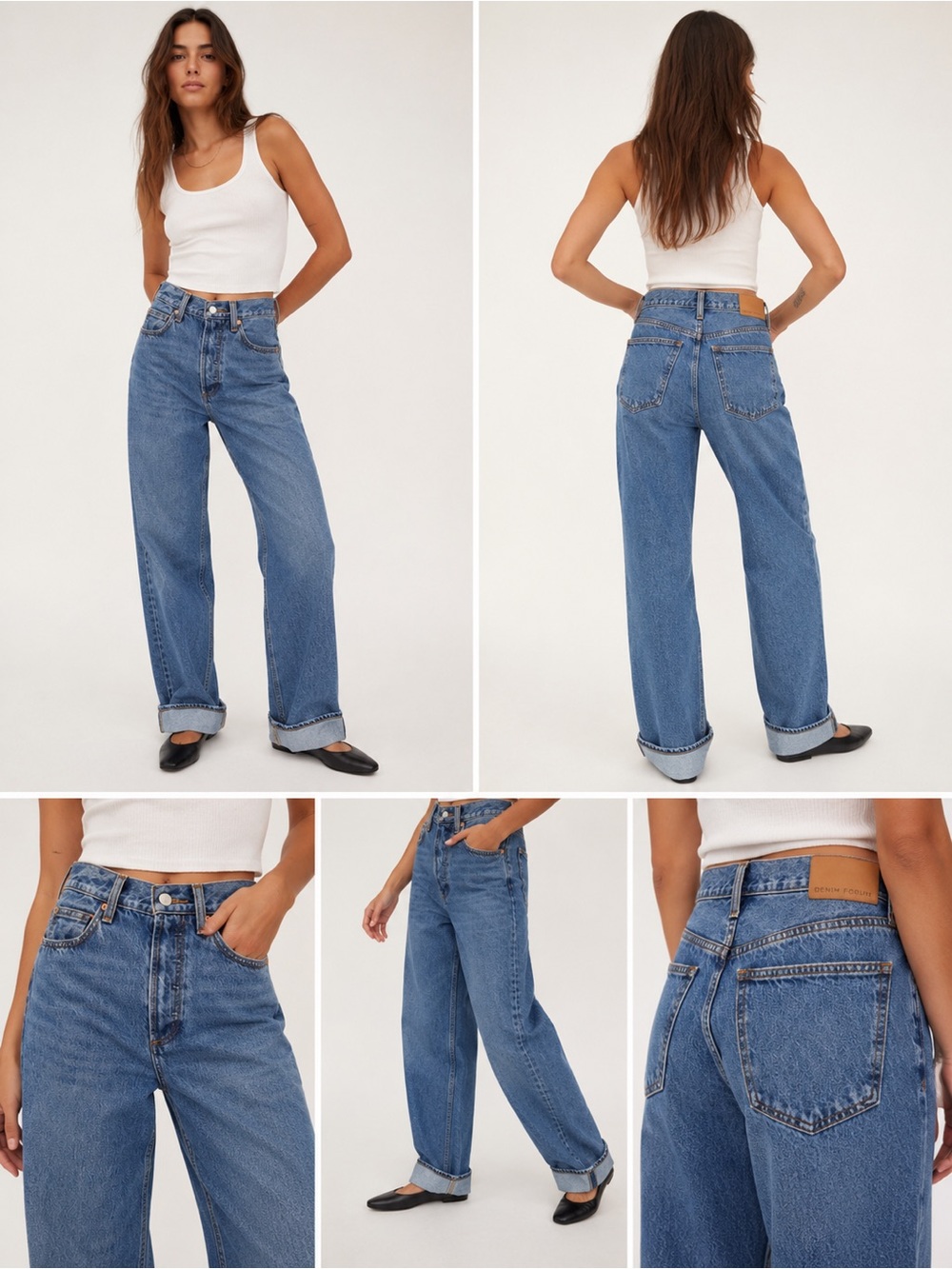 DENIM FORUM- 90’s Vintage Lo-Rise Straight